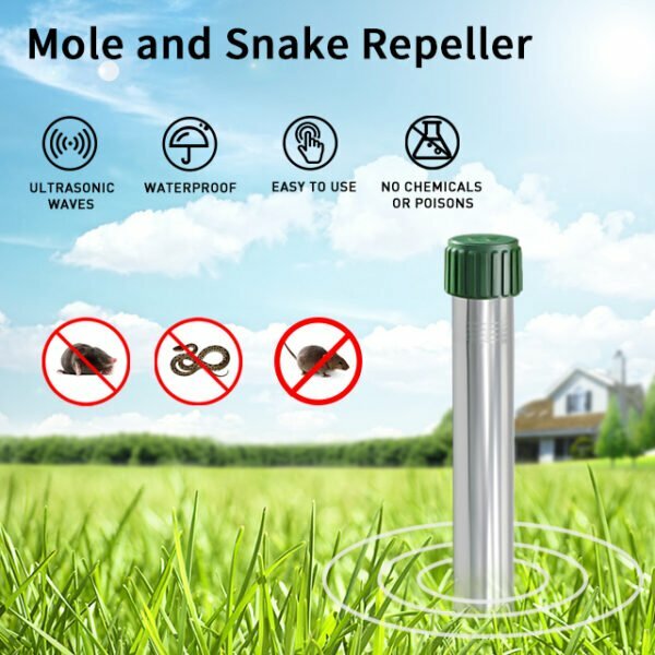 sonic mole and snake repeller