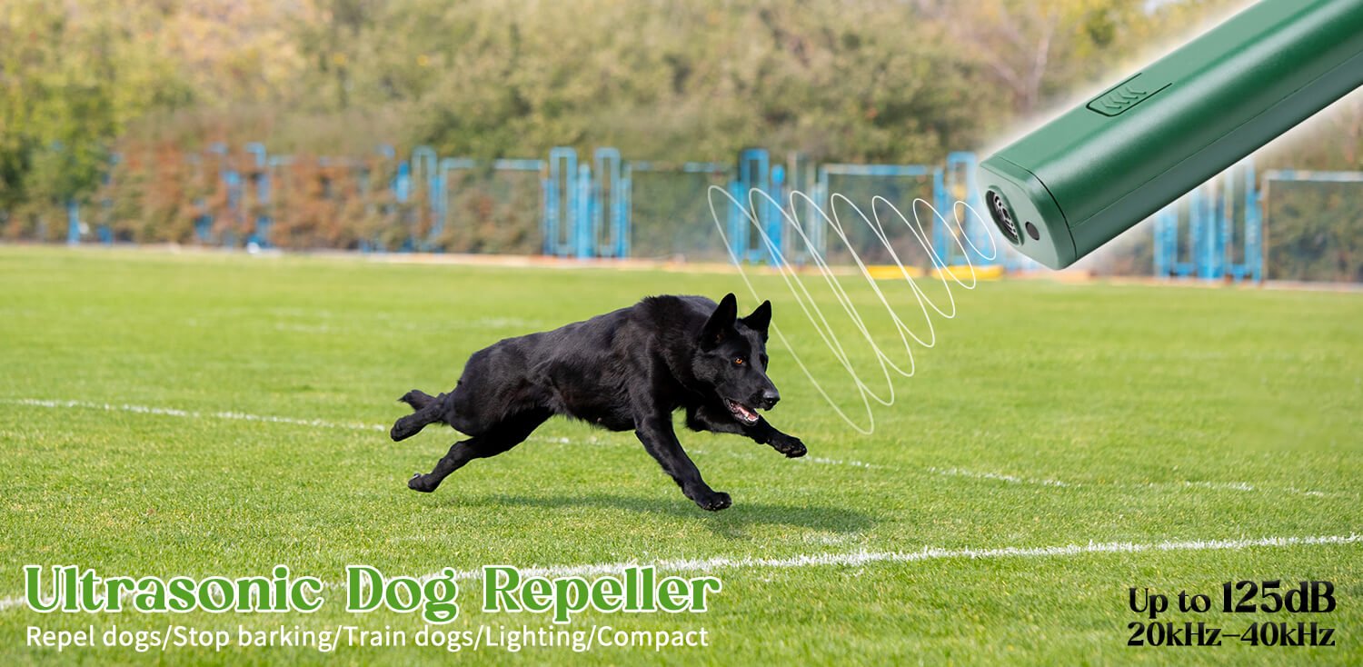 portable battery dog trainer ultrasonic dog repeller