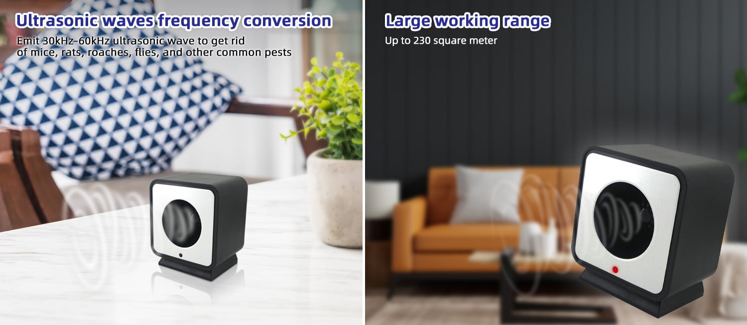 frequency conversion ultrasonic pest repeller