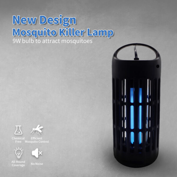 blue light mosquito killer 9w bulb bug zapper