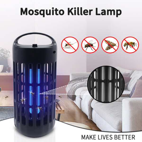 blue light mosquito killer 9w bulb bug zapper