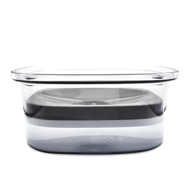 2l pet feeder spill proof dog water bowl